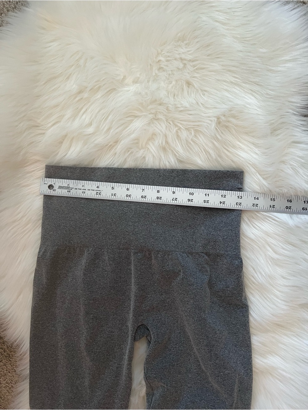 SPANX Gray compression leggings size Large - Picture 6 of 7